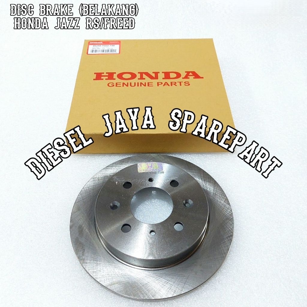 DISC BRAKE/PIRING CAKRAM BELAKNAG HONDA JAZZ RS/FREED