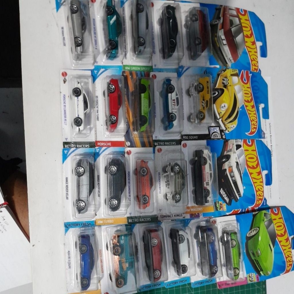 hotwheels pensi 21pcs styhgh grg