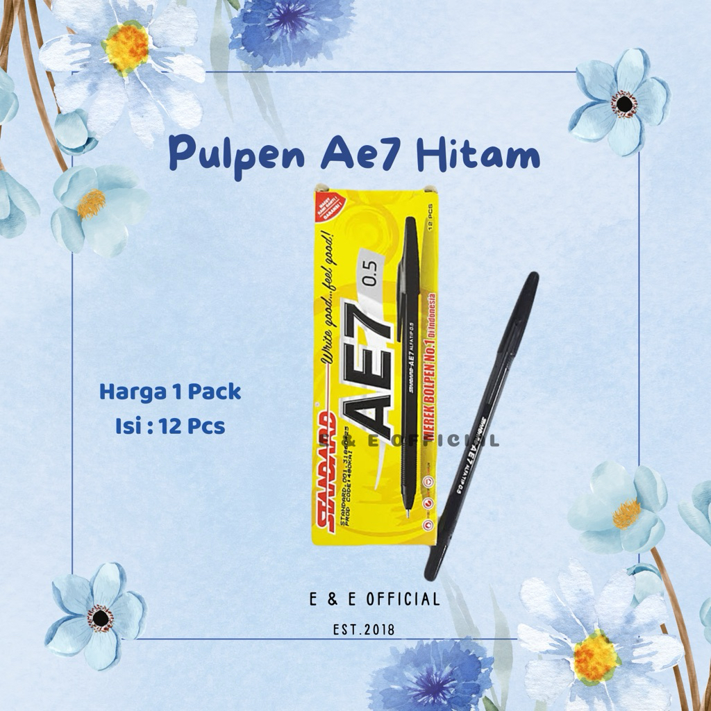 

PULPEN STANDARD AE7 / PULPEN STANDARD AE7 DREAM / PULPEN STANDARD ZYCRON / PULPEN AE7 HITAM / BIRU / MERAH