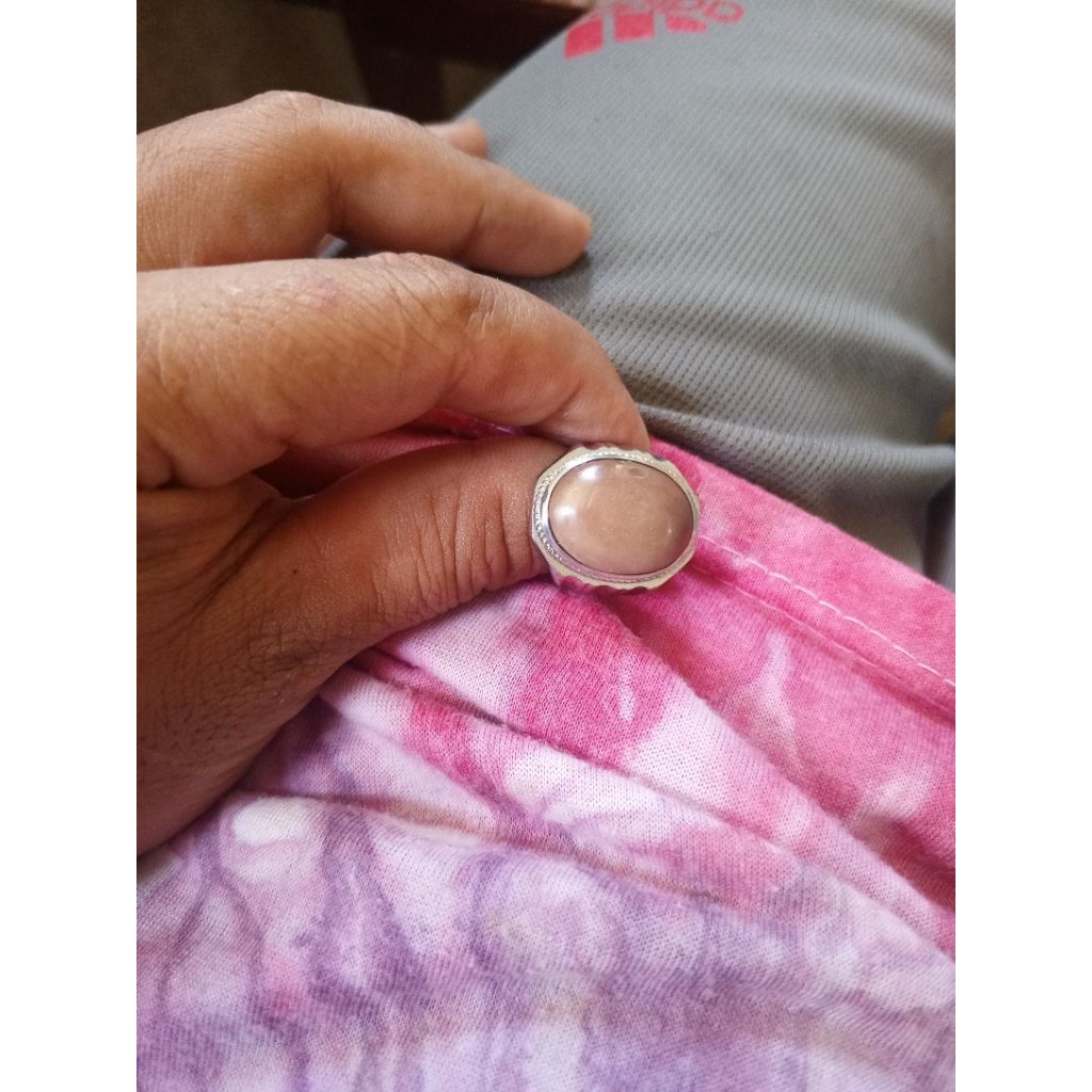 cincin batu akik miri biji nangka