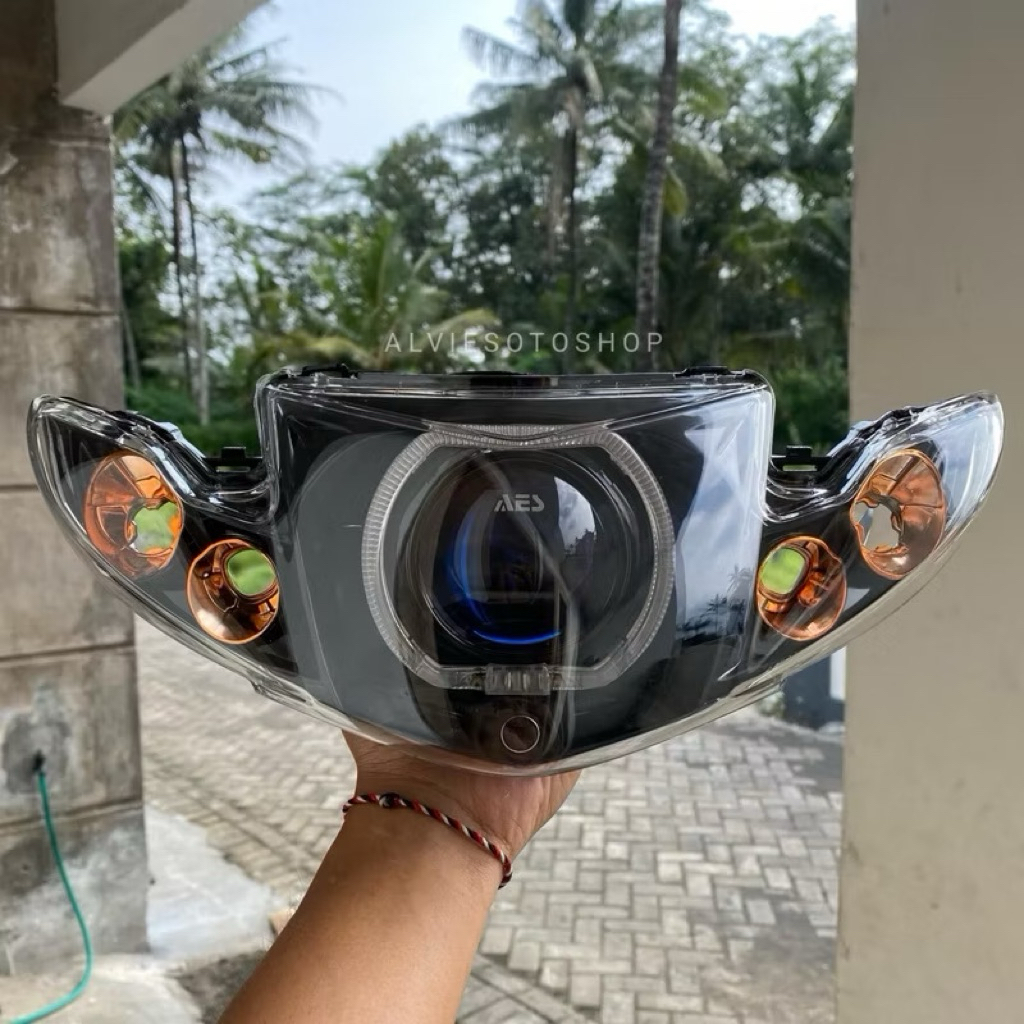 Lampu Biled Vega R New Aes Turbo Experince 60W Reflektor Vega New Biled Aes