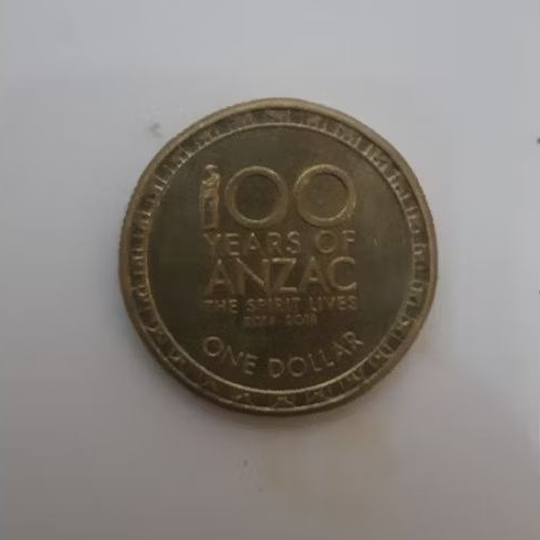 Koin $ 1 dollar australia