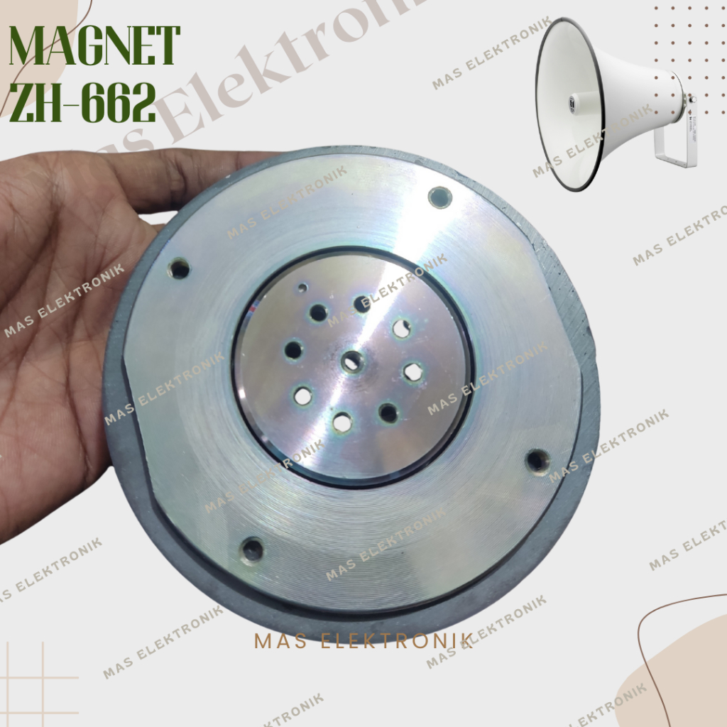 Magnet Pengganti ZH 662 ZH-662 Toa Corong 60 Watt Original