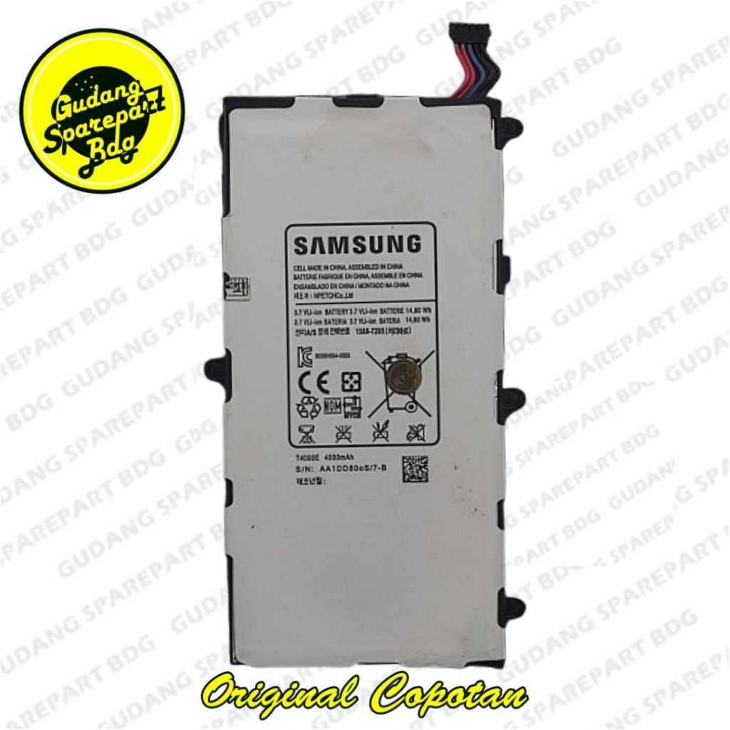 Baterai Samsung Galaxy Tab A 8.0 second copotan