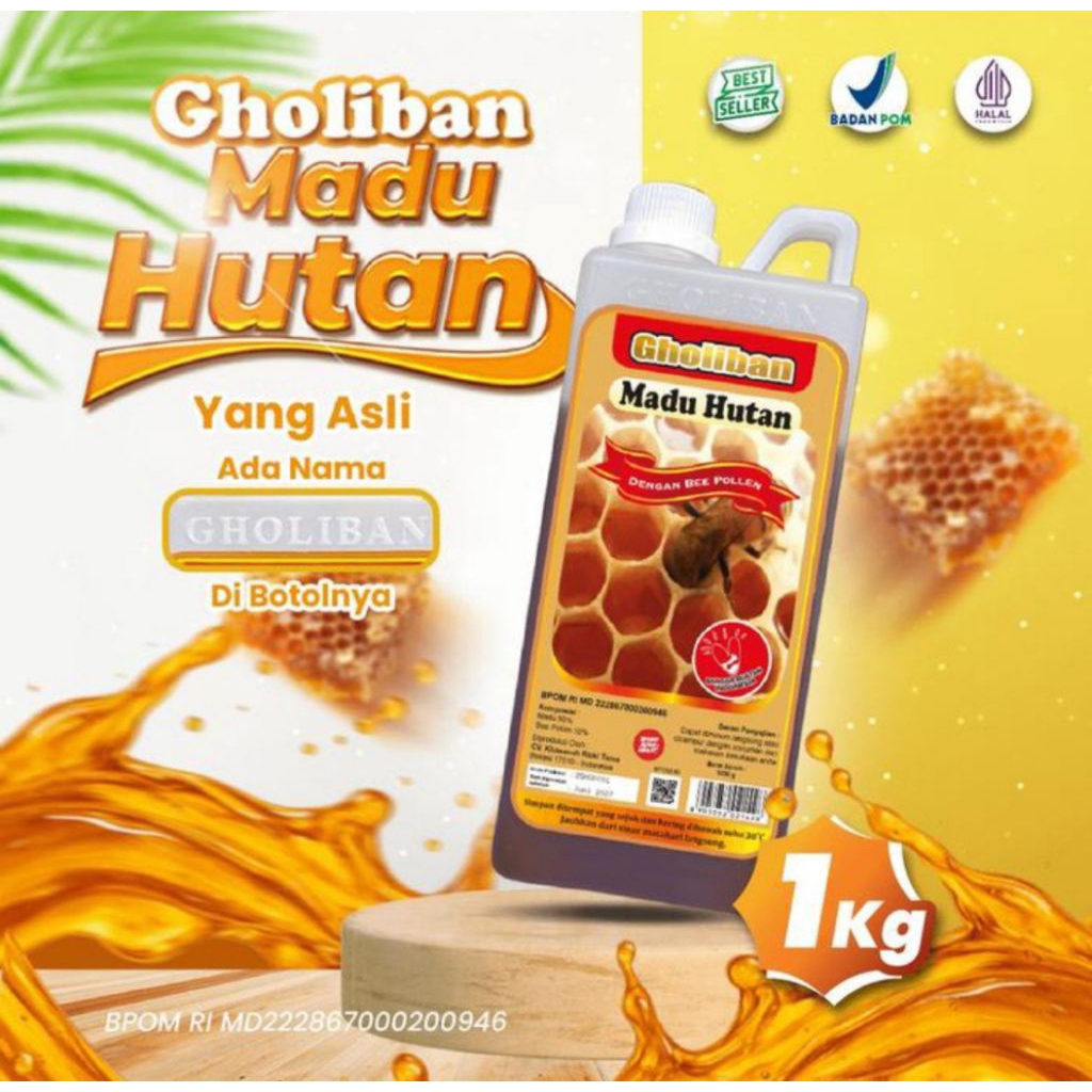 

Madu Hutan Gholiban KLM 1Kg Original