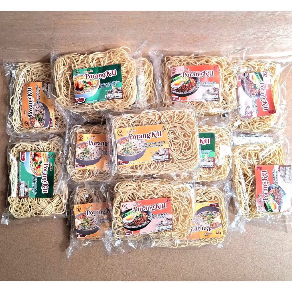 

Mie instan rendah kalori mie PORANGKU mie sehat