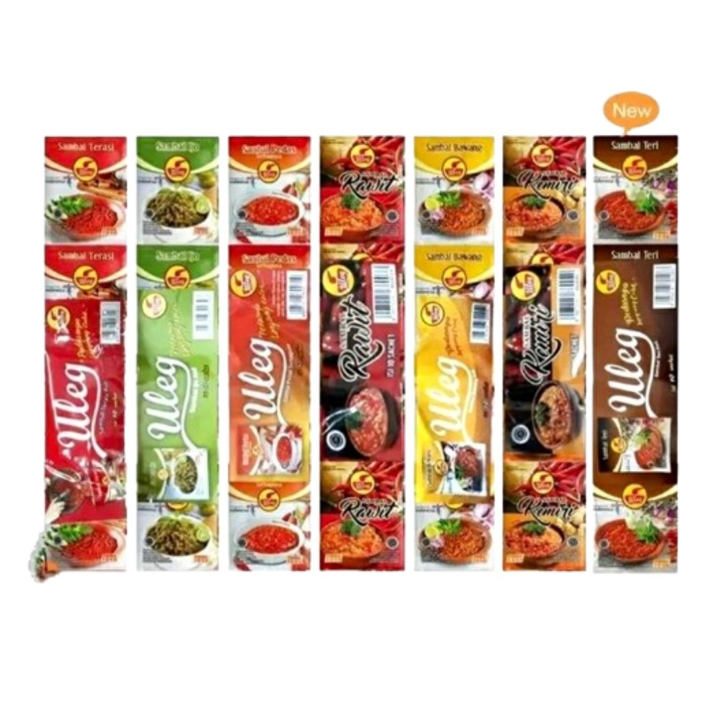 

Finna Sambel Uleg All Variant 1 renceng isi 10pcs