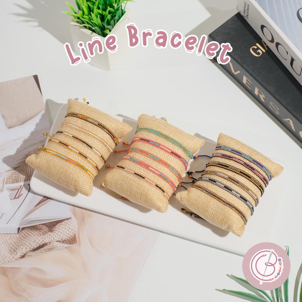 Line Bracelet - Gelang Manik Handmade - Gelang Couple