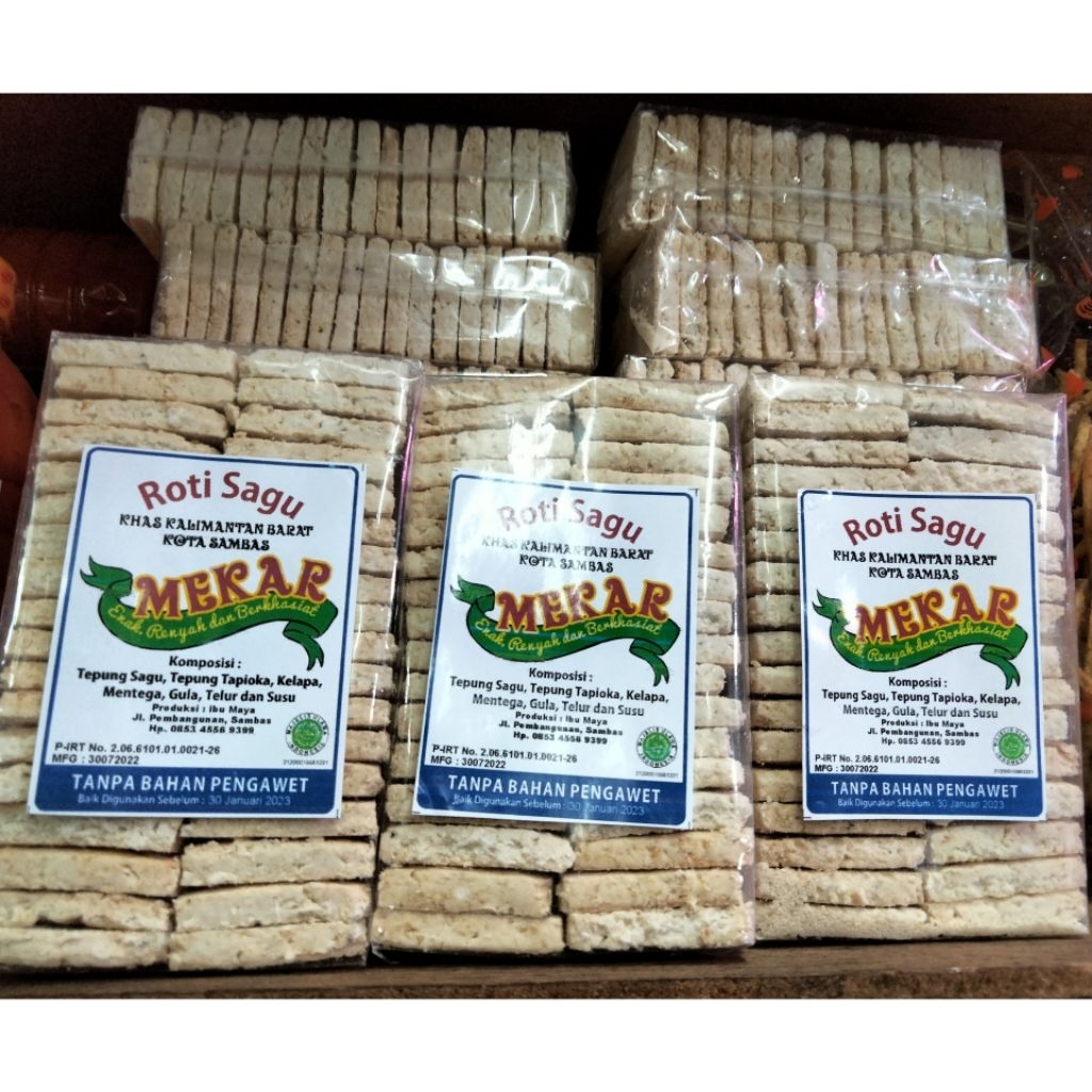 

Kue Sagu / Roti Sagu Khas Kalimantan Barat / Keripik Sagu / Kue Sagon / Kue Kelapa / Oleh Oleh Khas Pontianak / Kue Jadul