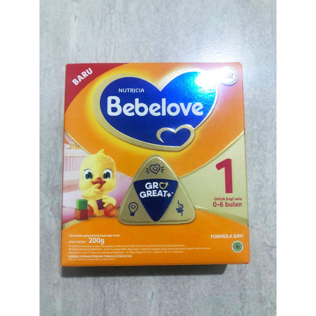 

Bebelove 1 untuk 0-6 Bulan 200gr