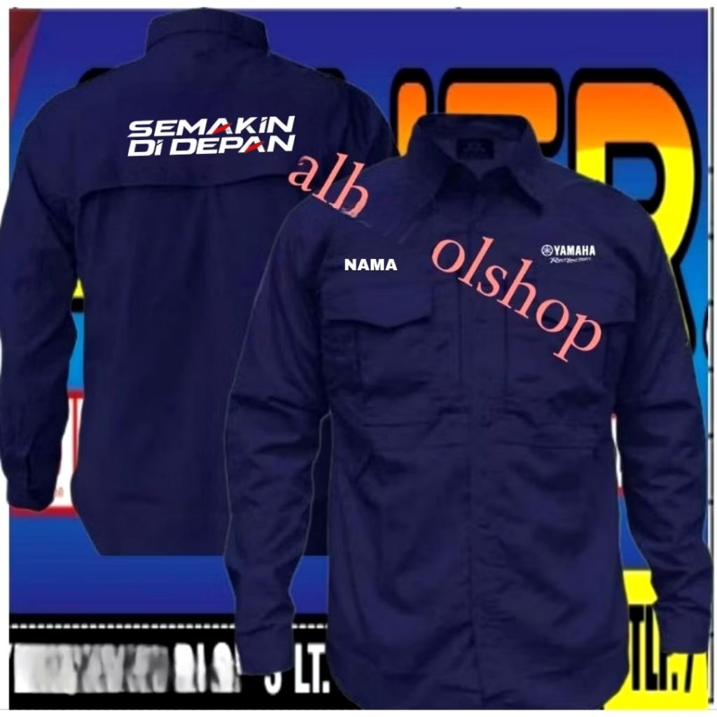 kemeja tactical Yamaha baju tactical Yamaha kemeja Yamaha factory racing baju Yamaha factory racing 