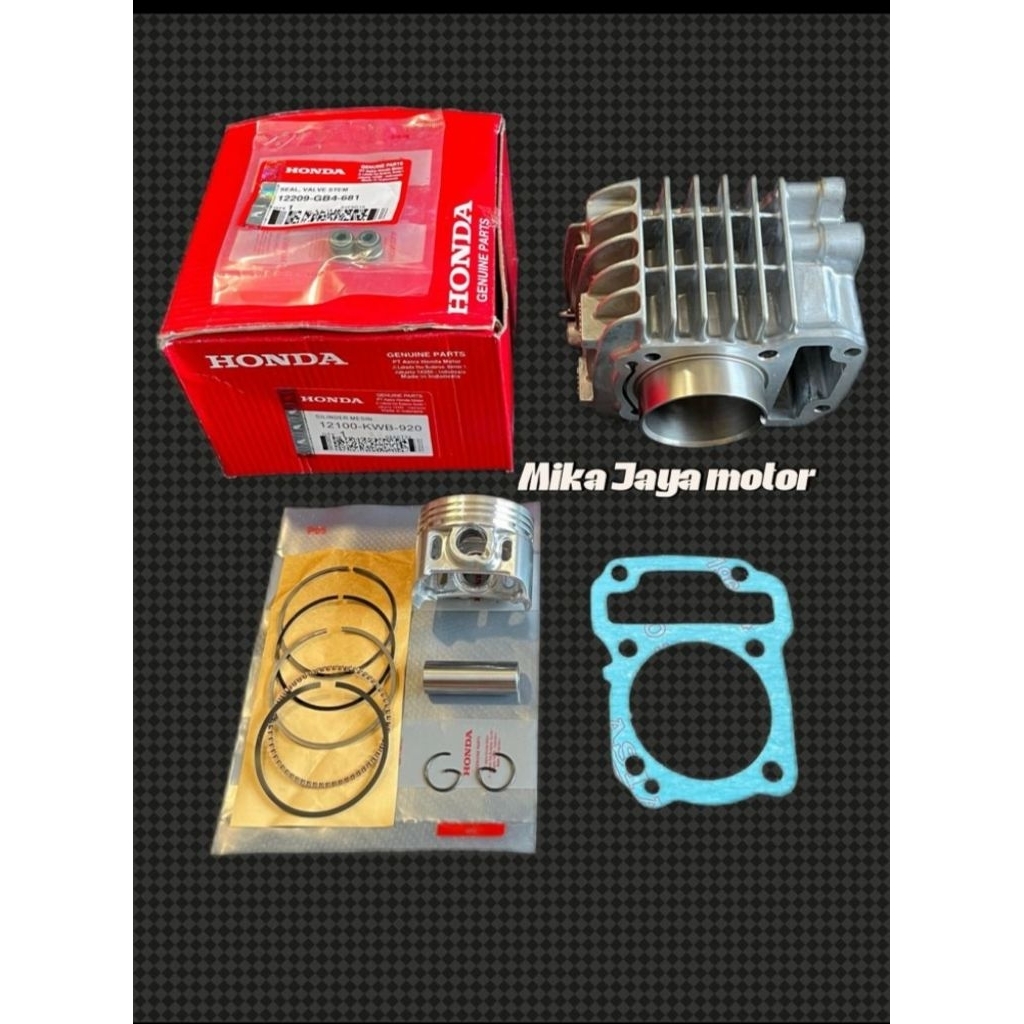Blok Seher Komplit Honda KWB Revo ABS/Revo fit karbu/Revo cw/Blade 110 lama ORI