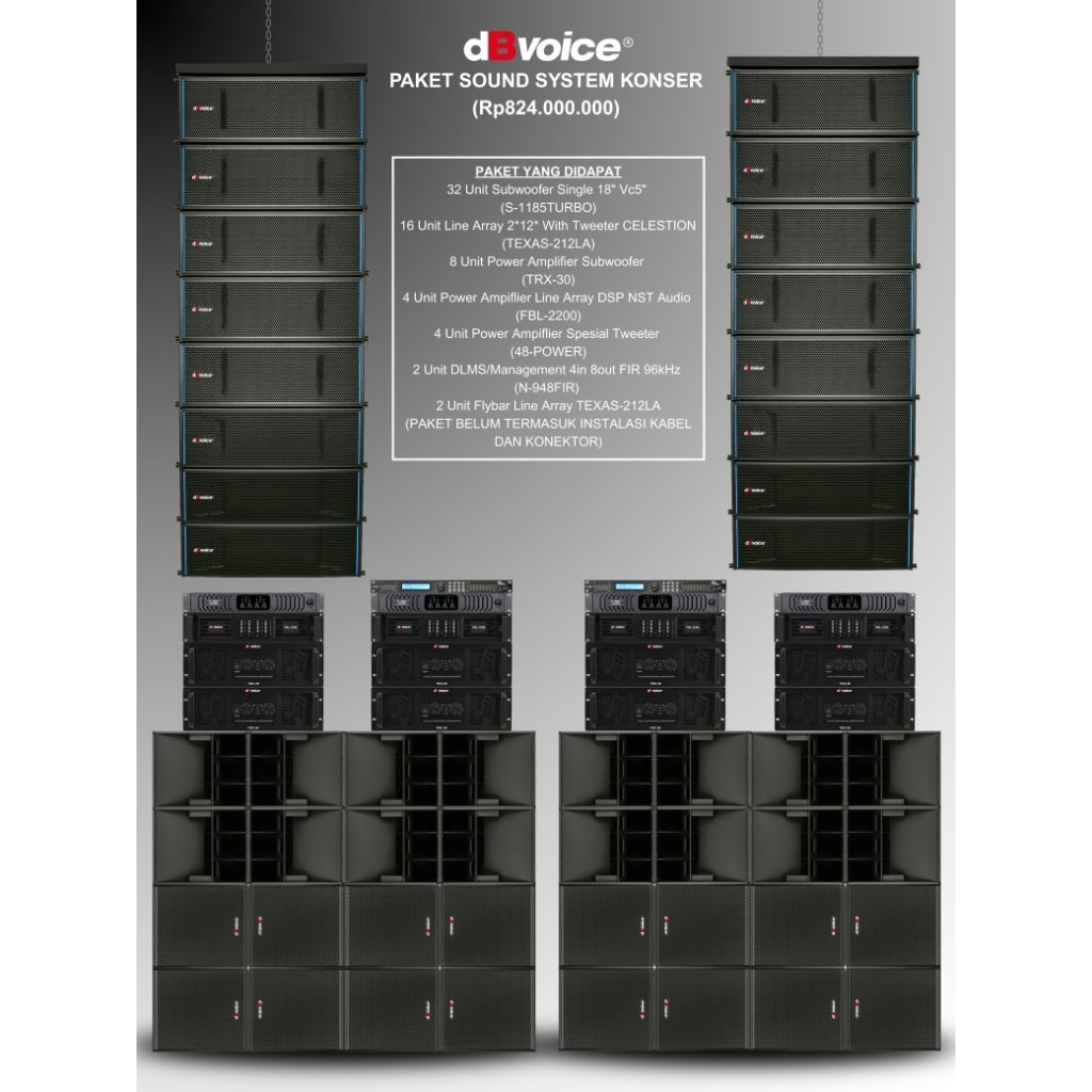 PAKET SOUND SISTEM KONSER