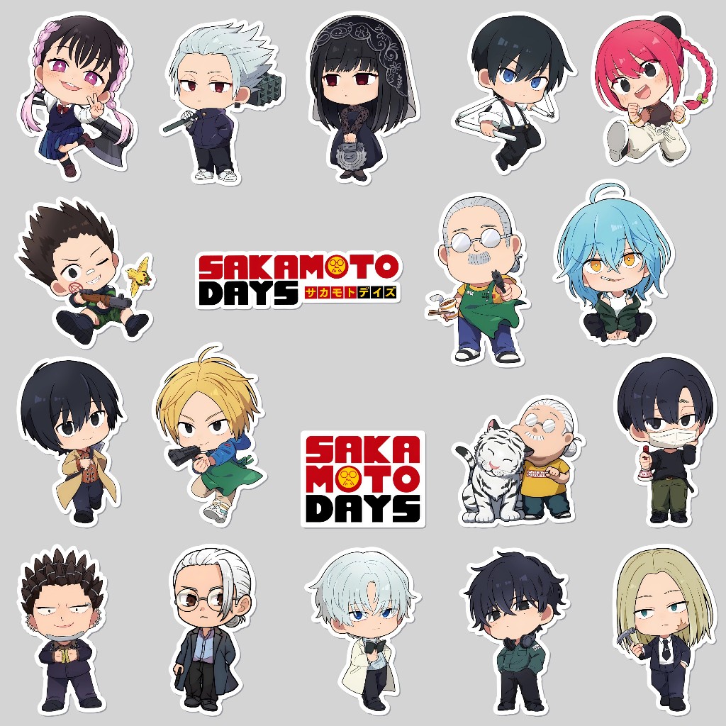 

Stiker Vinyl Anime Sakamoto Days Anti Air