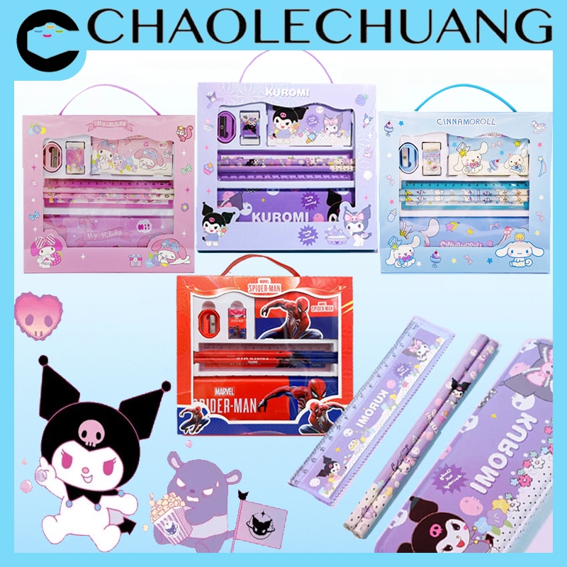 

CHAOLECHUANG Paket Alat Tulis Lengkap/ Alat Tulis Lucu/ Paket ATK Sekolah/ Alat Tulis Sekolah Lucu