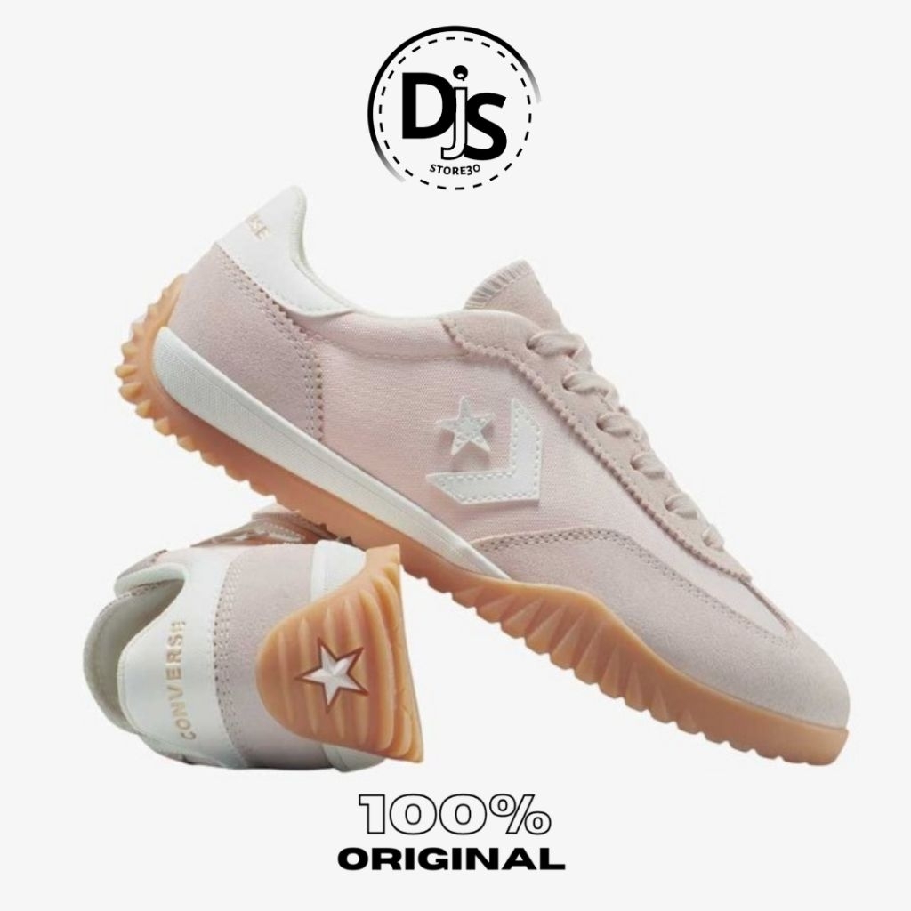 Sepatu Converse Original Converse Run Star Trainer unisex Shy flamingo vintage egret