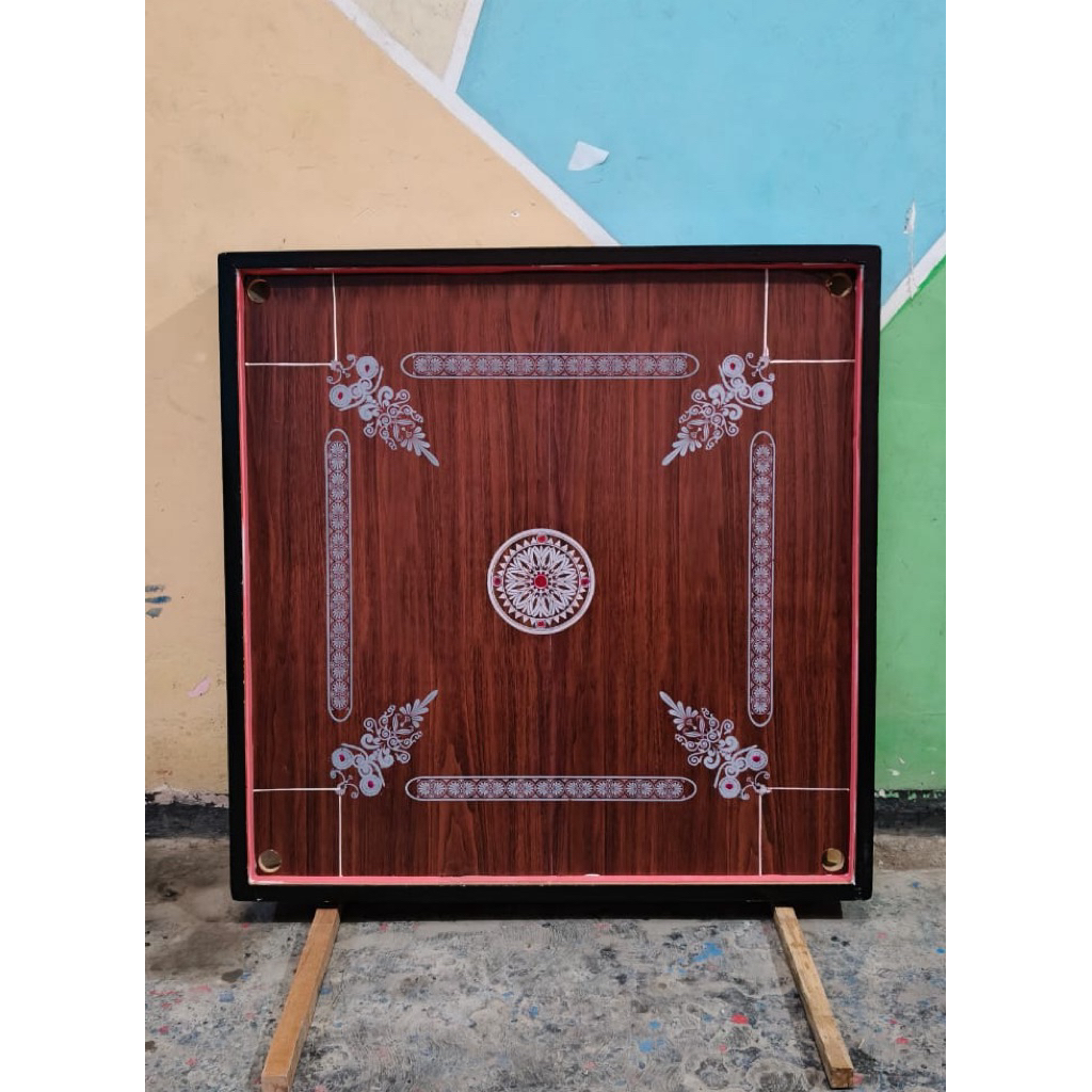 [LOKAL] Meja Karambol ukuran 90x90 , 100x100 FREE 1 SET BIJI KARAMBOL + FREE 1 BOTOLKRISTAL  KUALITA