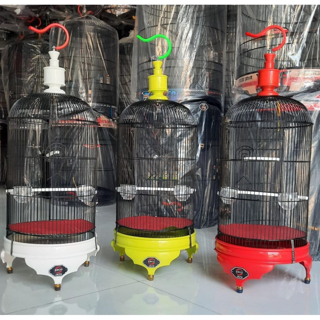 SANGKAR LOVE BIRD PVC EBOD JAYA /AKSESORIS