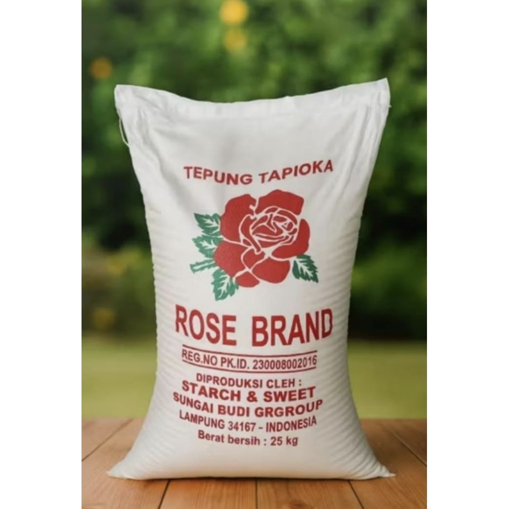

Tepung Tapioka Rose Brand Tapun Kanji 25 kg