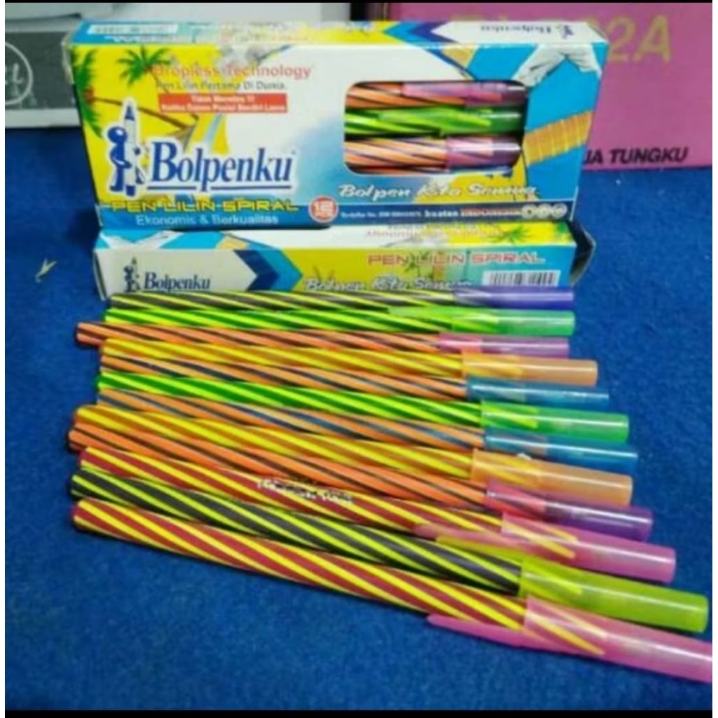 

Bolpen Lilin Spiral