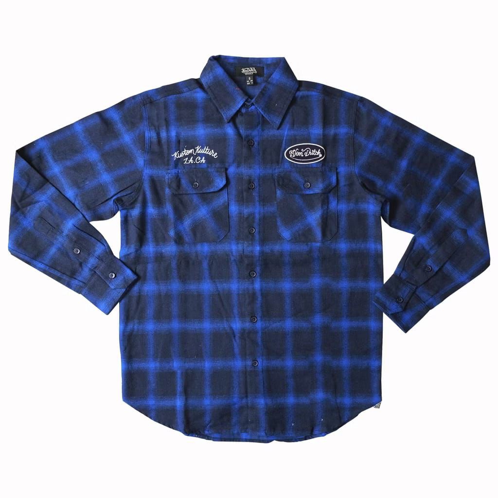 Von Dutch Flanel Blue
