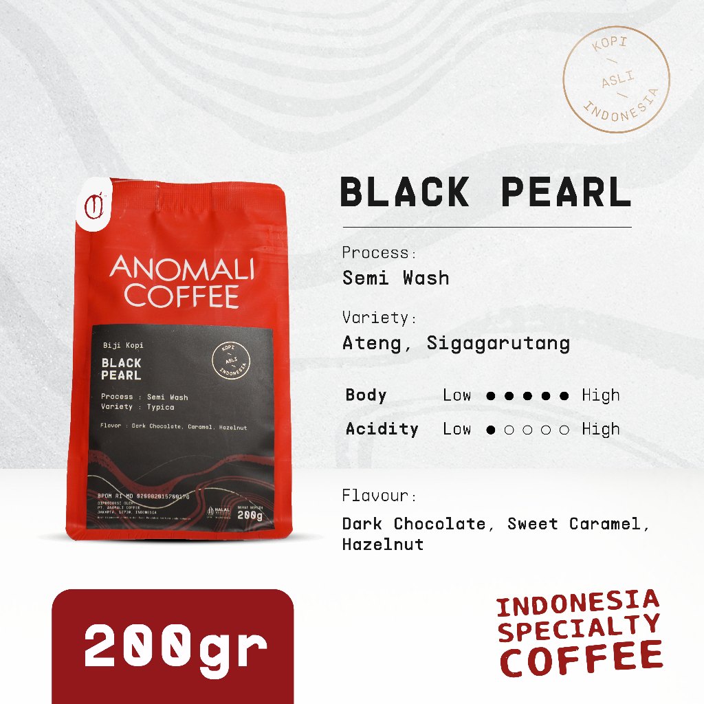 

Anomali Coffee Biji Kopi Black Pearl 200 gram