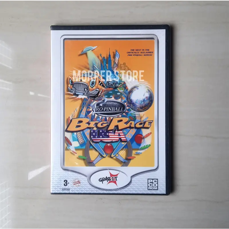 PC Pro Pinball Big Race USA PC Games CD Original