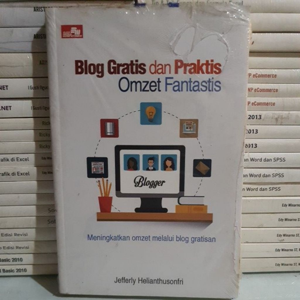 BUKU ORIGINAK BLOG GRATIS DAN PRAKTIS OMZET FANTASTIS