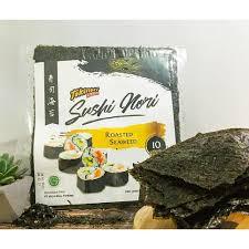

Nori Sushi nori lembaran 10lbr 25gr ,expired , desember 2026