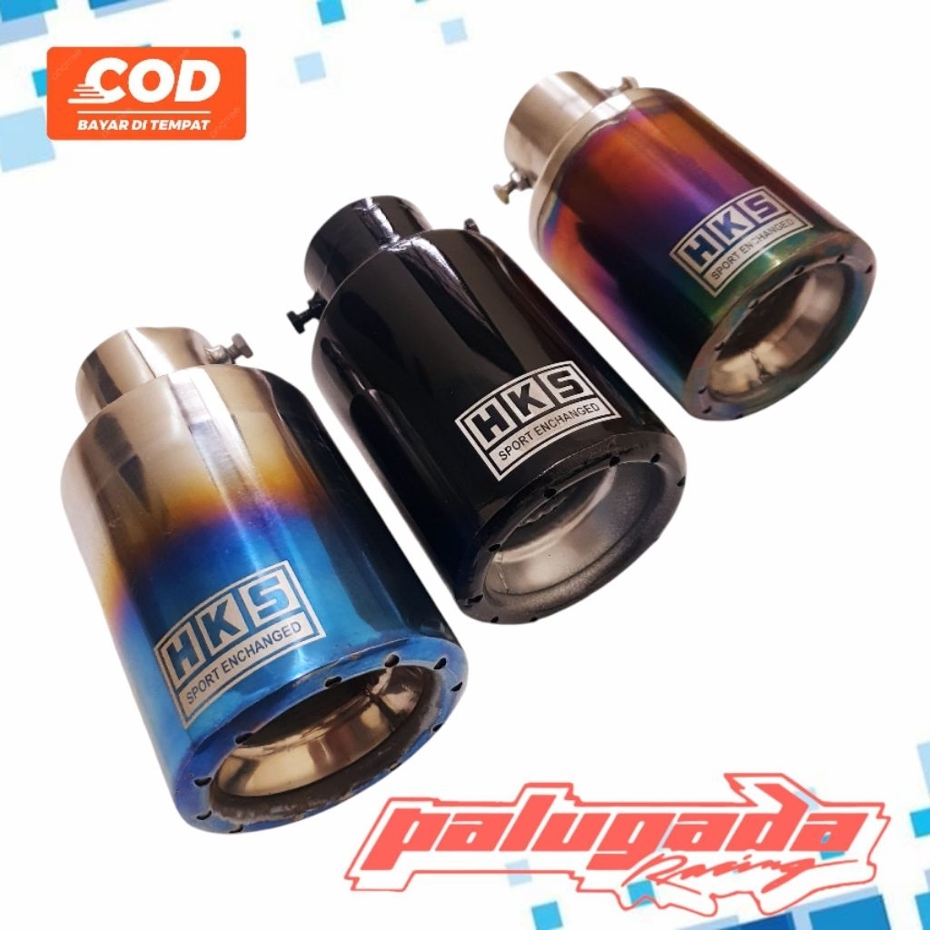 Knalpot Tileipe  HKS Gronel Baut Variasi Ujung Knalpot Mobil
