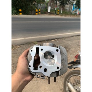 CYLINDER HEAD/KOP KHARISMA KPH SUPRA125 KLEP 34/29 RUBAH SUDUT
