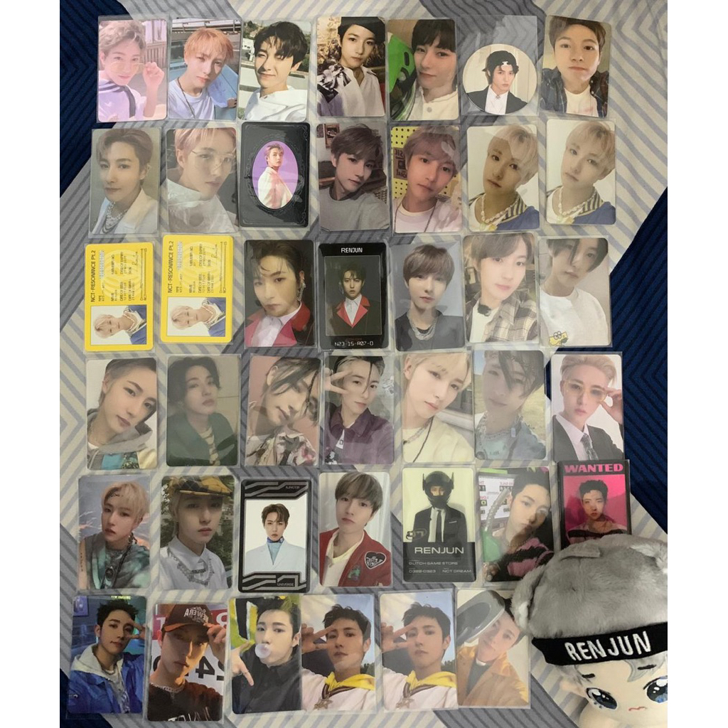 WTS PC RENJUN OFFICIAL POCA PHOTOCARD NCT MARK JENO JAEMIN CHENLE JISUNG TEN YANGYANG WE YOUNG GO UP