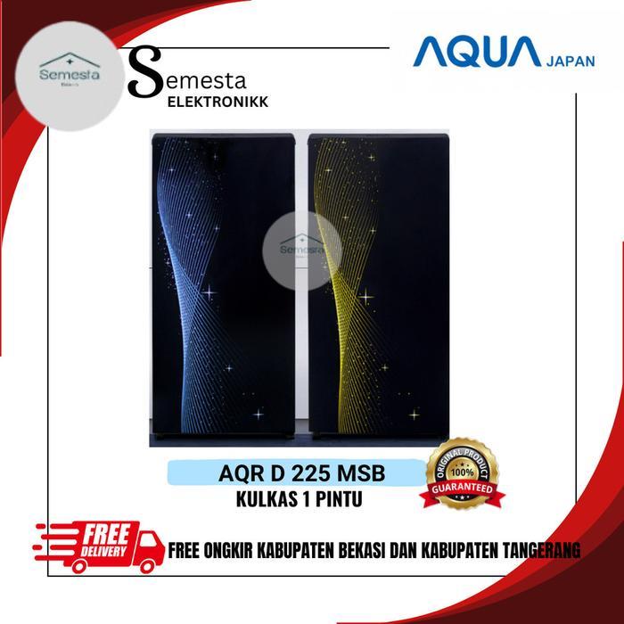 AQUA AQR-D 225 MSB/ MSG Kulkas 1 Pintu AQRD 225 MSB 180L