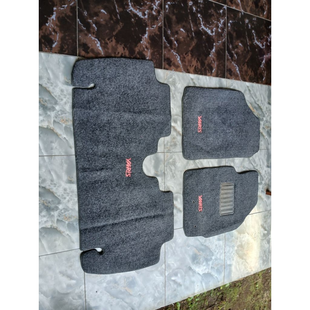 karpet bludru original yaris bakpao