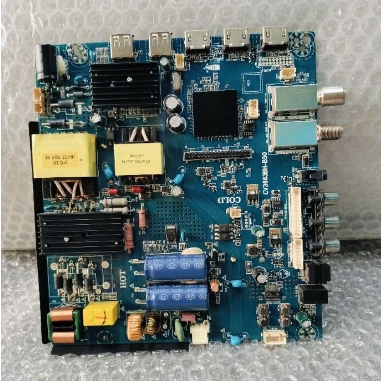 MB TV POLYTRON PLD 43TS153 - MAINBOARD TV LED POLYTRON PLD43TS153