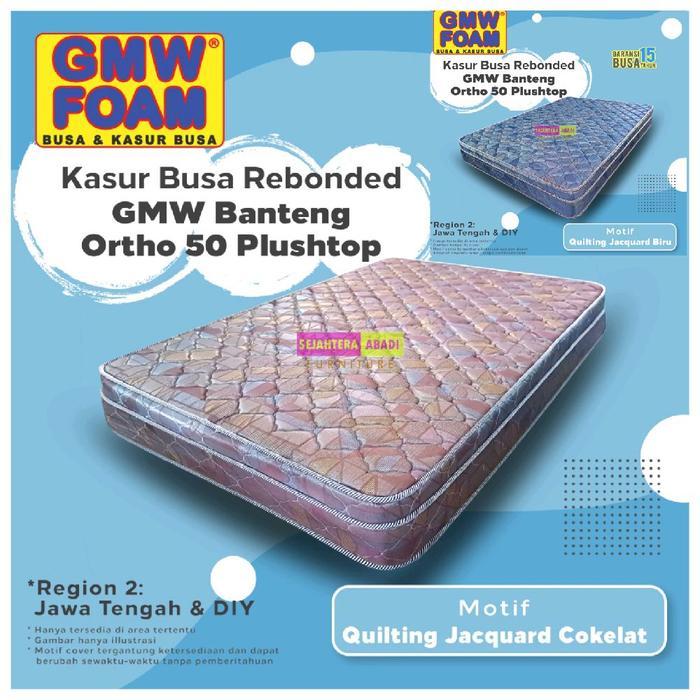 Banteng matras kasur busa rebonded latex likes orthopedic knitting premium Banteng GMW Foam Tebal 30