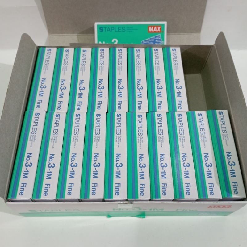 

ISI STAPLES BESAR NO 3 1 DUS ISI 1000 MERK RANDOM