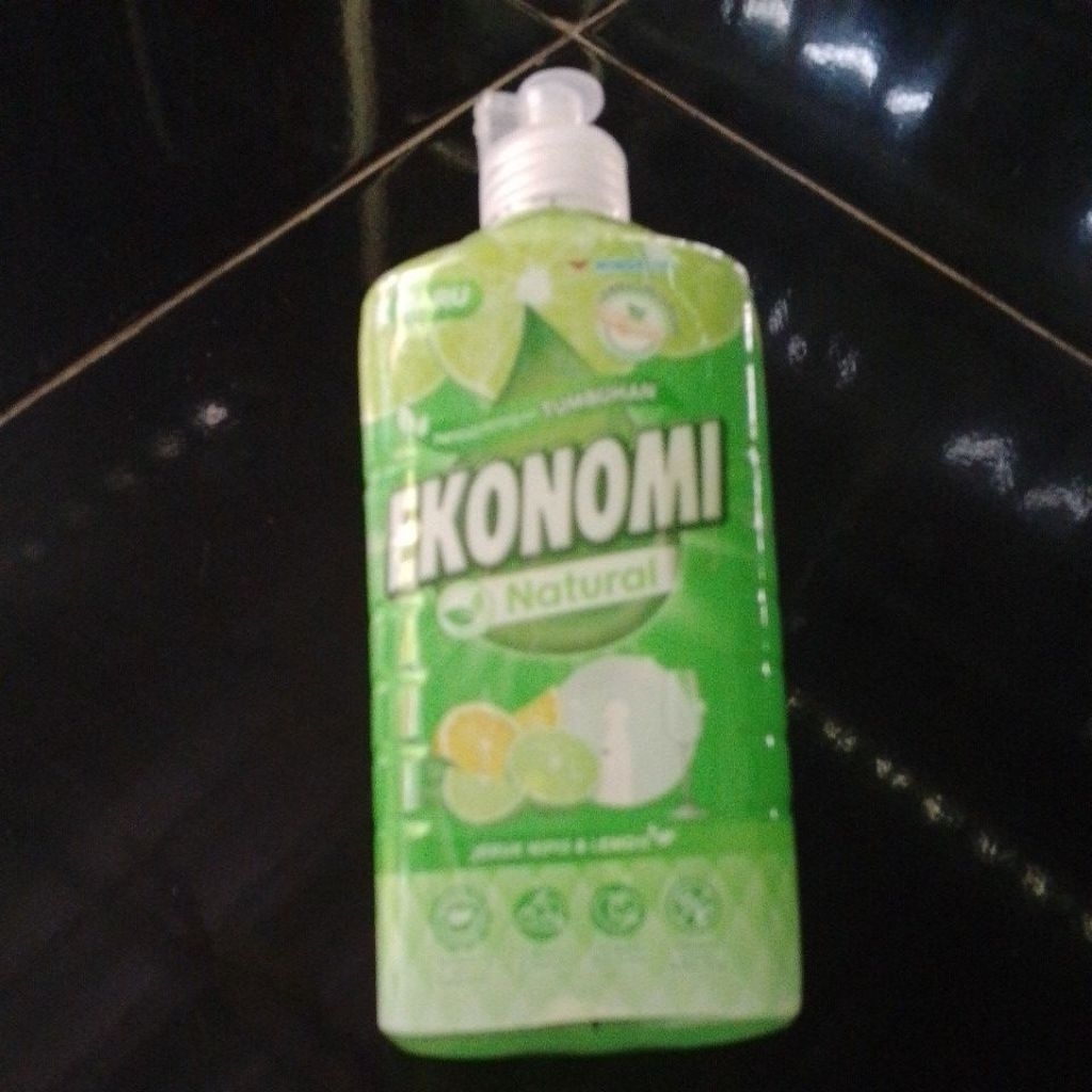 ekonomi pencuci piring 650ml free spons cuci piring cantik
