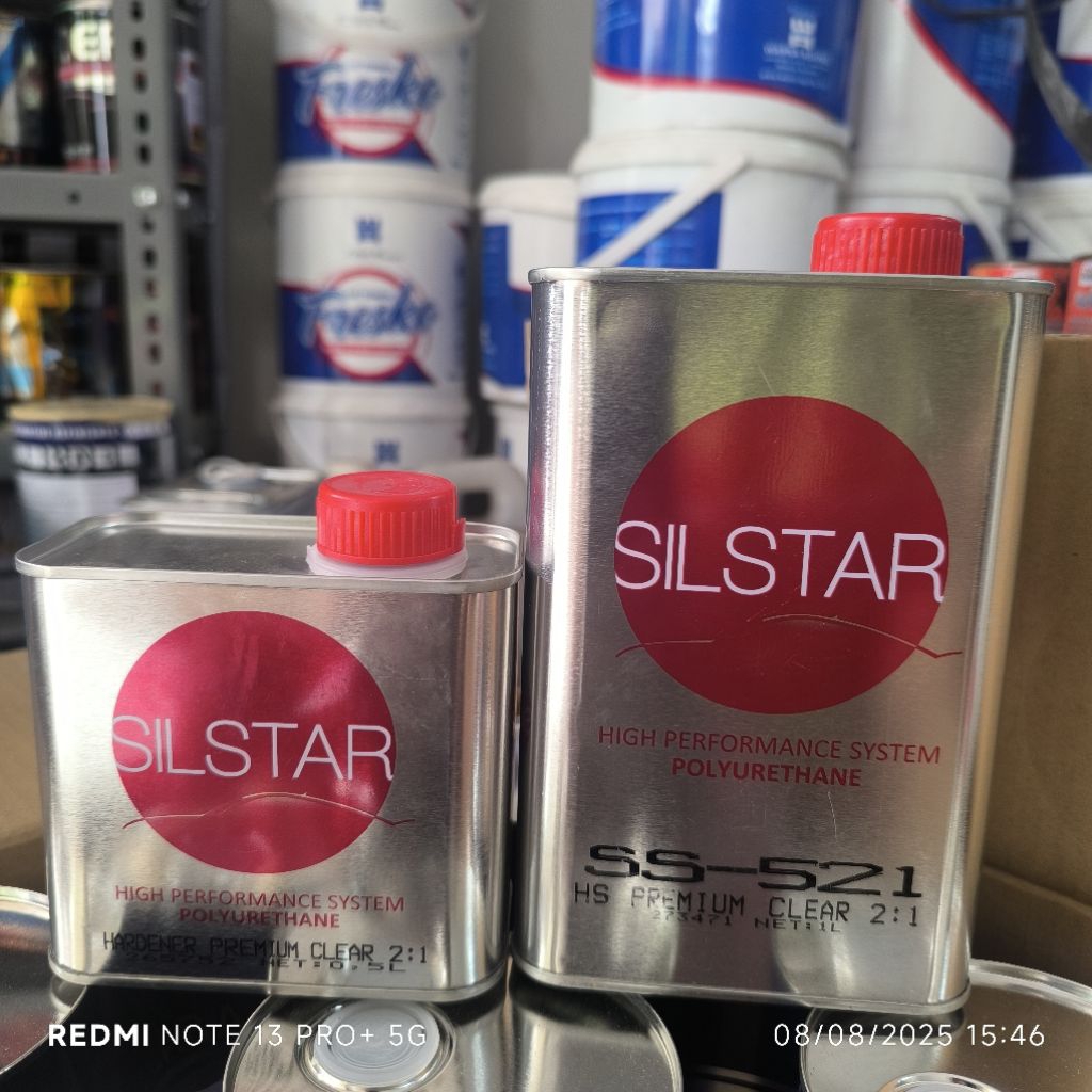 Clear Coat Silstar Hs Premium 1.L Hardener Premium 0.5L