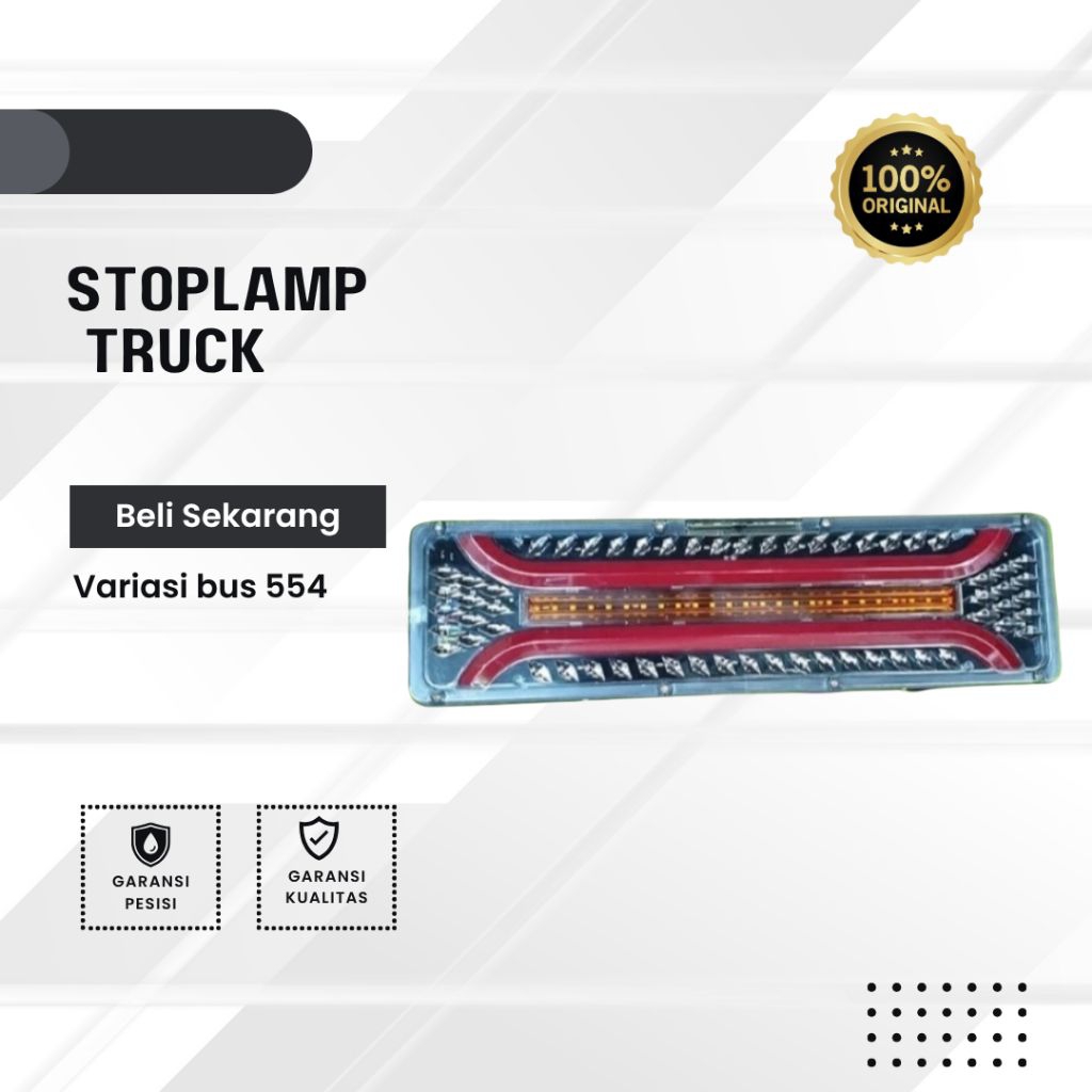 variasi stoplamp lampu belakang rem truk truck trek 24 volt