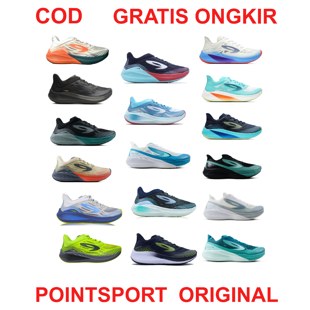 SEPATU LARI RUNNING 910 NINETEN HAZE VISION 1.0, HAZE 1.5, HAZE 2.0, HAZE 1.5 SE ORIGINAL