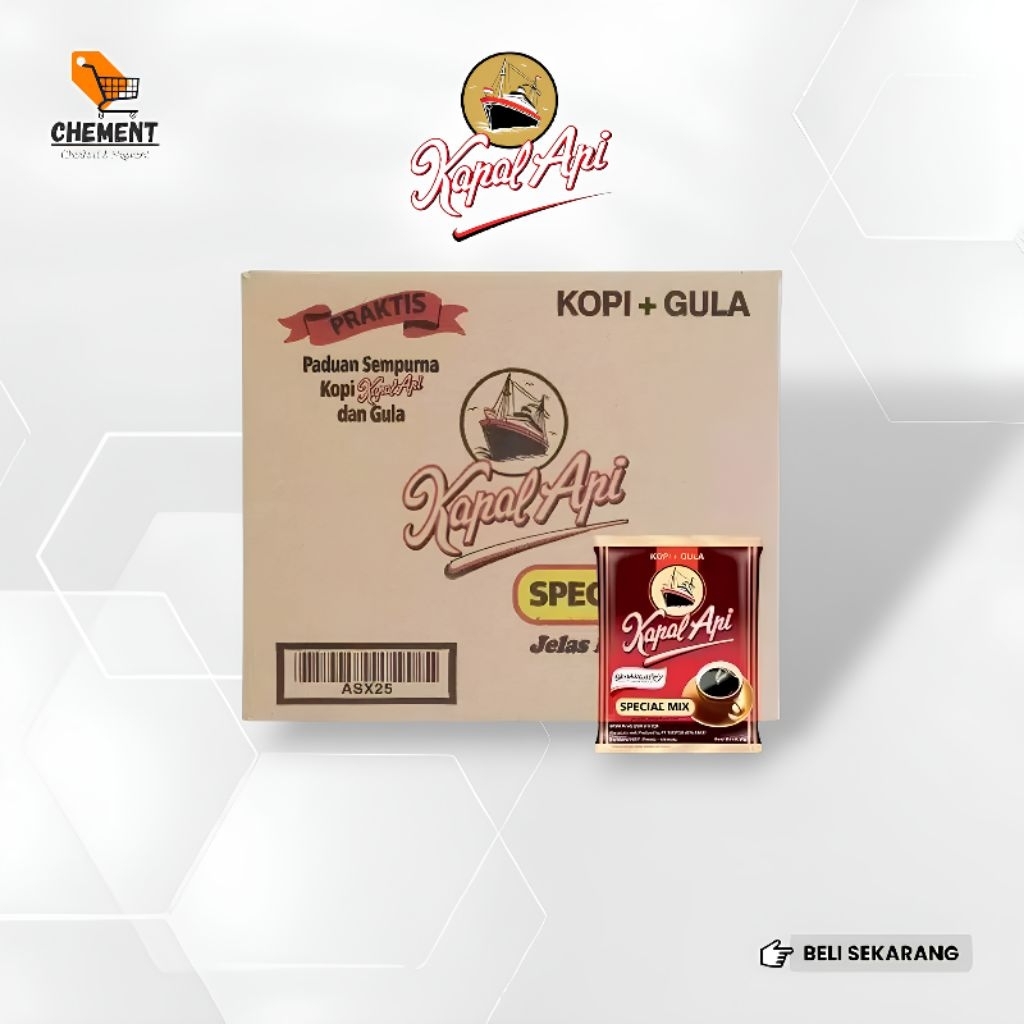 

Kapal Api Special Mix 23 Gram 1 Dus