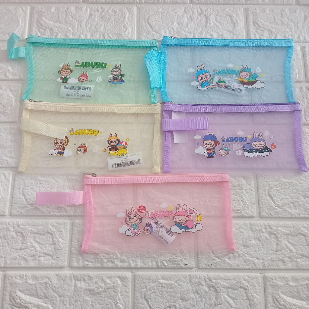 

INDAH JAYA STORE | TEMPAT PENSIL / MULTIFUNGSI JARING KAIN LABUBU