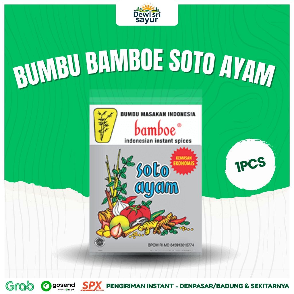 

Bumbu Bamboe Soto Ayam 1 pcs – Dewi Sri Sayur
