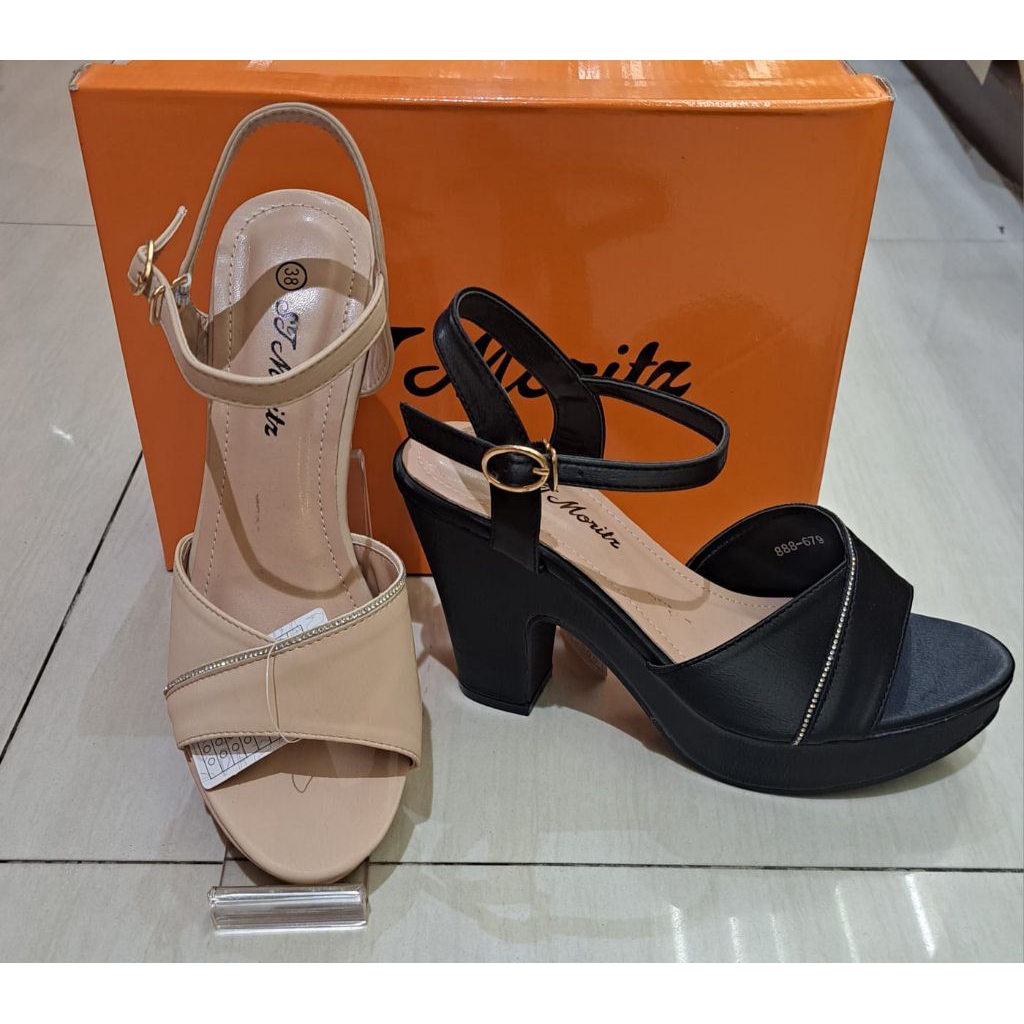 Sandal Wanita Heels St Moritz