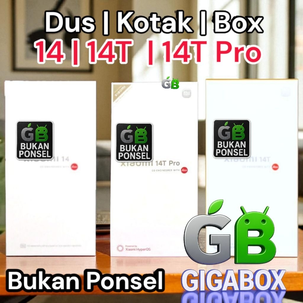 

Dus | Kardus | Box Kemasan Xiao 14 | 14T | 14T Pro All Series – (Dus Only) untuk Pajangan Dekoratif