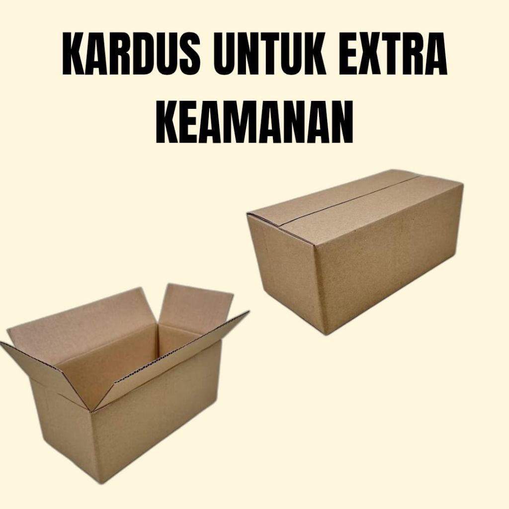 

Kardus untuk Extra Keamanan