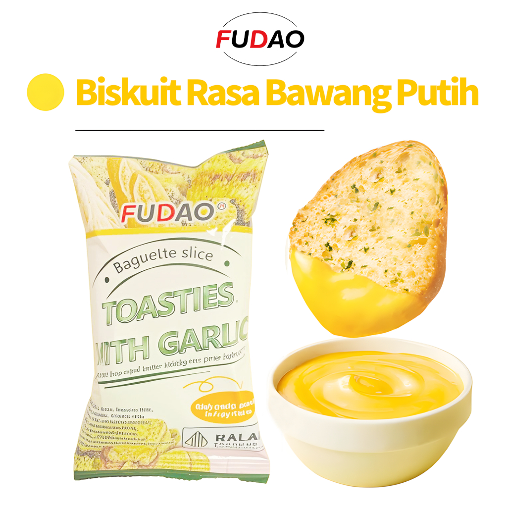 

【FUDAO】Kue Bawang Renyah Gurih – Sarapan Bergizi, Cemilan Sehat, Kenyang Tahan Lama