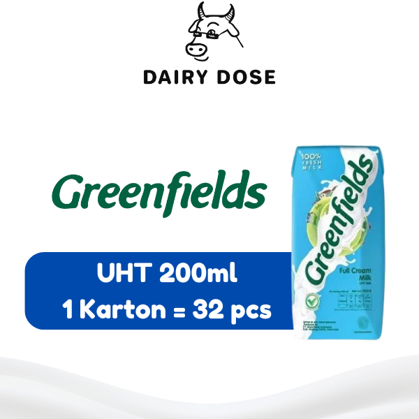 

Greenfields Susu UHT 200ml 32pcs All Varian