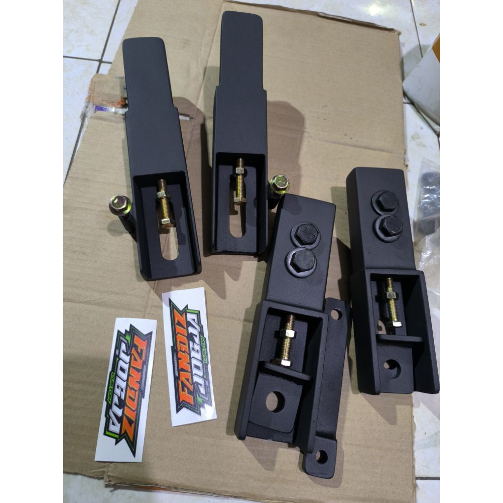 long arm panjang 10/15cm  model stelan rantai  R15.. pnp tinggal pasang buat motor vixion nvl, nva, 